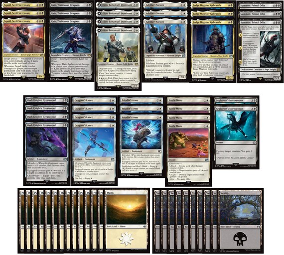 Final Fantasy Magic the Gathering Deck - Orzhov Knights - MTG - 60 Card! -  Etsy Canada