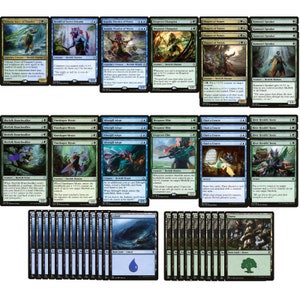 Elite Green Blue Merfolk Deck - Modern - 60 Card - Ixalan - XLN - MTG NM/M!!!