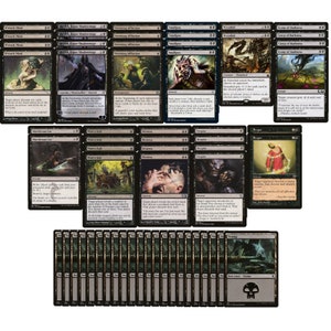 ELITE Discard Deck - Mono Black - 60 Card - Ready to Play - MTG NM/M!
