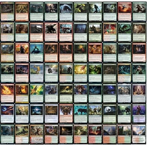 Baraja Elite Commander Werewolf - Tovolar rojo y verde - Muy fuerte - 100 cartas - MTG