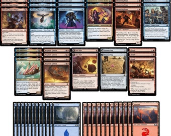 MTG Elite Pirate Deck - Blue/Black/Red, 60 Cards, Modern Format, Very  Strong, NM/M Condition