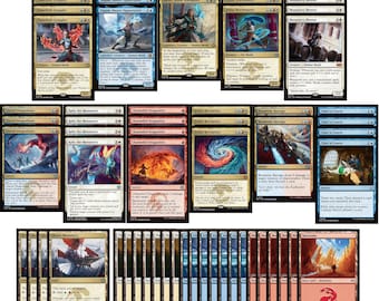mtg red white blue commander deck Amazon.com: Magic: The Gathering Starter Commander Deck – Draconic  Destruction (Red-Green) | Ready-to-Play Deck for Beginners and Fans | Ages  13+ main image 0