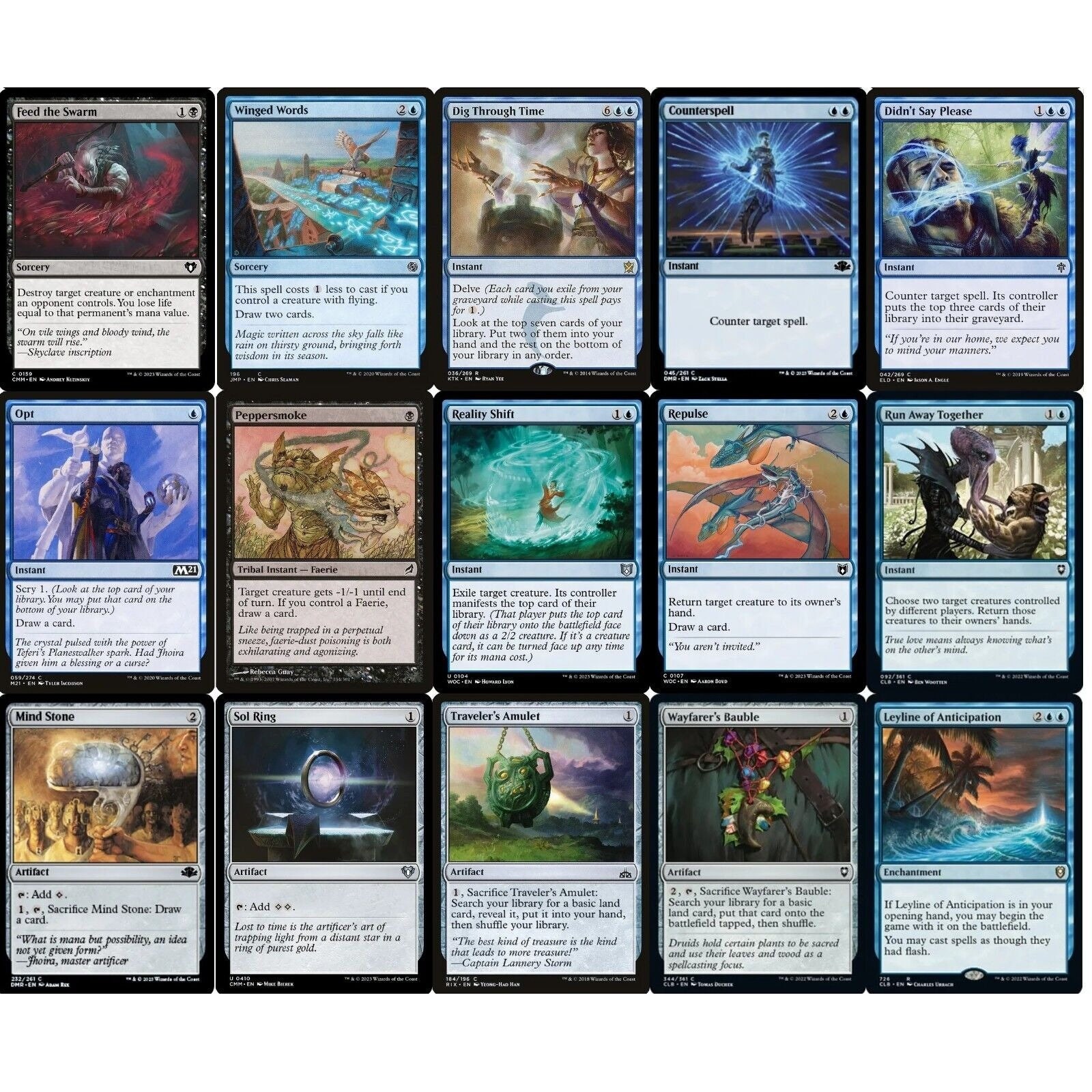 統率者ディミーア フェアリー デッキ - 青黒 - cEDH EDH - 強力