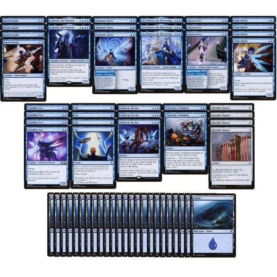 Blue Flying Creature Deck - Card Draw - Powerful - 60 Card - Modern MTG NM/M! Blue Flying Creature Deck - Card Draw - Powerful - 60 Card - Modern MTG NM/M!