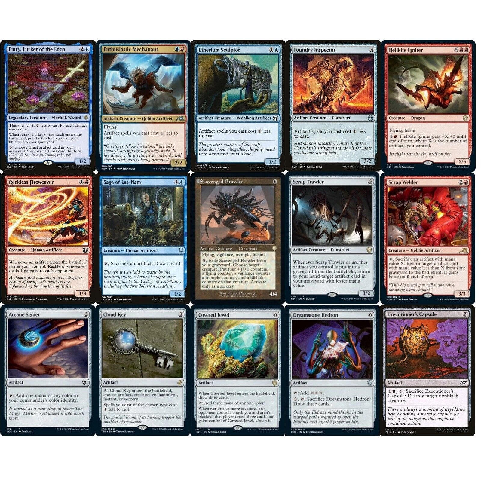 mtg artifact commander decks Magic The Gathering Aetherdrift Deck Set (4 Decks) The advent of cloudsculpting ended the use of mechanical locks in Illvoi society. The Best Artifact Commanders