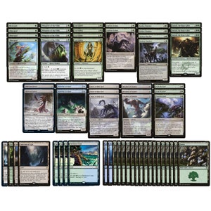 Green Blue Massive Eldrazi Deck - MTG Magic the Gathering - Ready to Play!!!