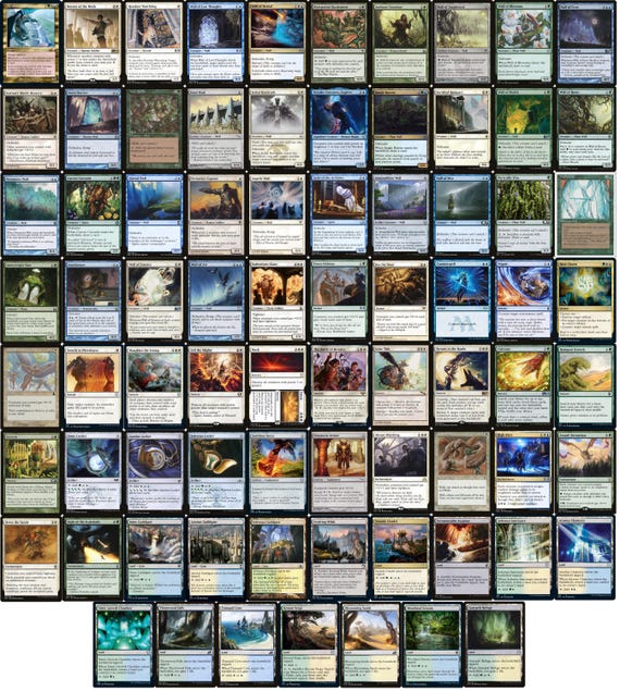 ELITE Commander Wall Assault Deck - EDH - Arcades - 100 Card - MTG!! - Etsy