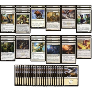 ELITE Mono White Cat Lifelink Deck - Sehr stark - Modern - 60 Karte - MTG NM/M!!