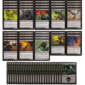mtg infect commander deck list Elite - Sultai - Black Green Blue - EDH - 100 Card - Custom Magic The Gathering Deck Elite Infect Commander Deck -