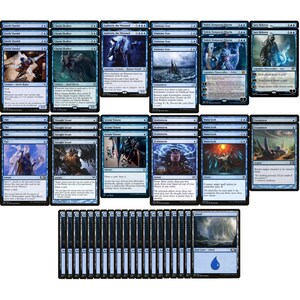 Elite Mono Blue Card Draw Deck - Magic the Gathering - 60 Card - Modern - MTG!!!
