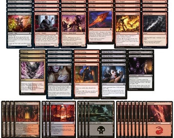 Liliana's Zombies-60 Card Magic the Gathering Deck-mythics-rares-mtg-rtp-zombie  Ready to Play 