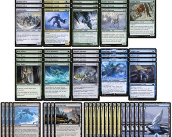mtg kaldheim snow cards Magic The Gathering - Kaldheim - Snow-Covered Mountain main image 1