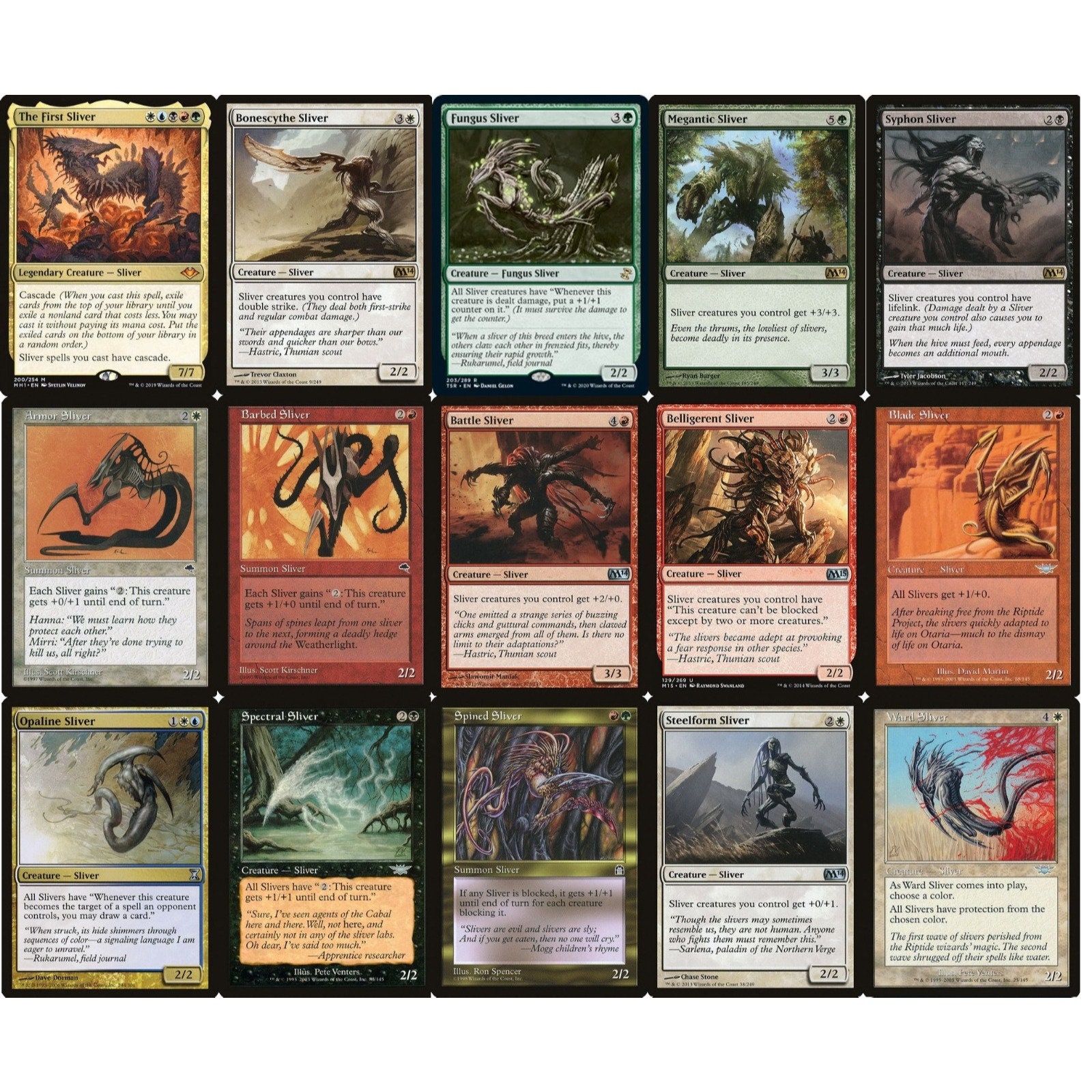 ELITE Commander Sliver Deck - EDH - the First Sliver - 100