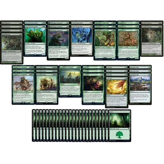 Elite Ent Deck - Green Treefolk - Magic the Gathering - LOTR - 60 Card MTG! - Etsy Denmark Elite Ent Deck - Green Treefolk - Magic the Gathering - LOTR - 60 Card MTG! - Etsy Denmark