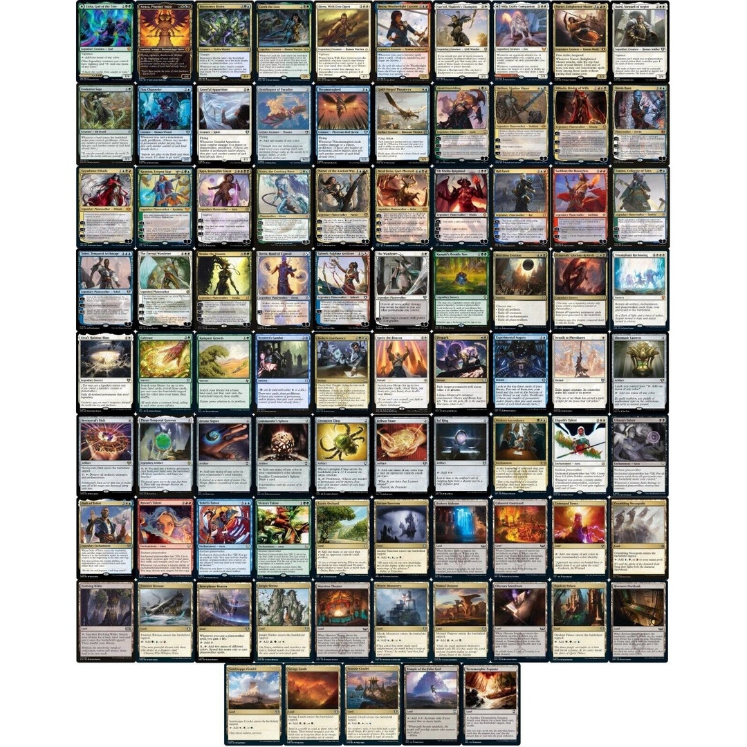 MTG モダン　デッキ　スーパーフレンズ Commander Superfriends Deck - Esika Planeswalkers - EDH -100 Card