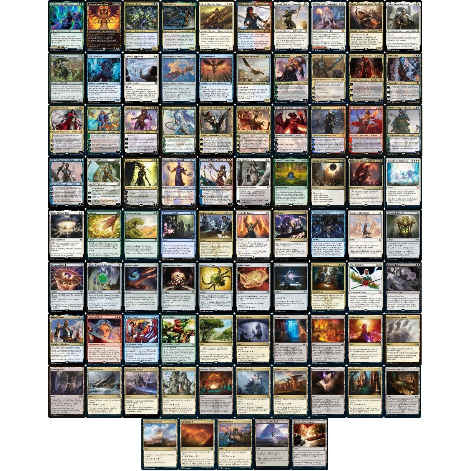 Commander Superfriends Deck - Esika Planeswalkers - EDH -100 Card