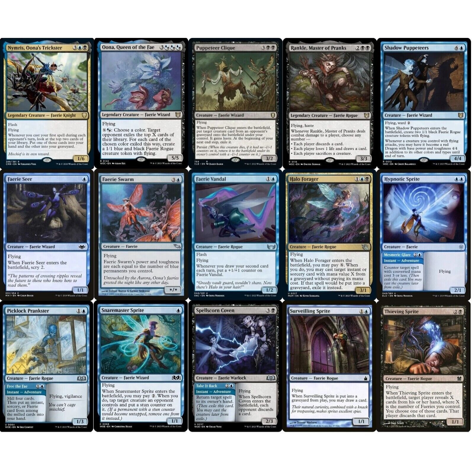 統率者ディミーア フェアリー デッキ - 青黒 - cEDH EDH - 強力