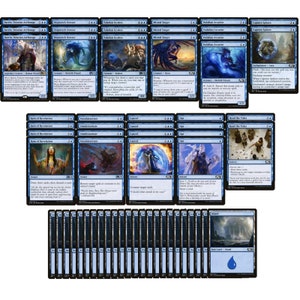 Baralho de introdução Blue Control - Magic the Gathering - 60 cartas - MTG NM/M moderno!