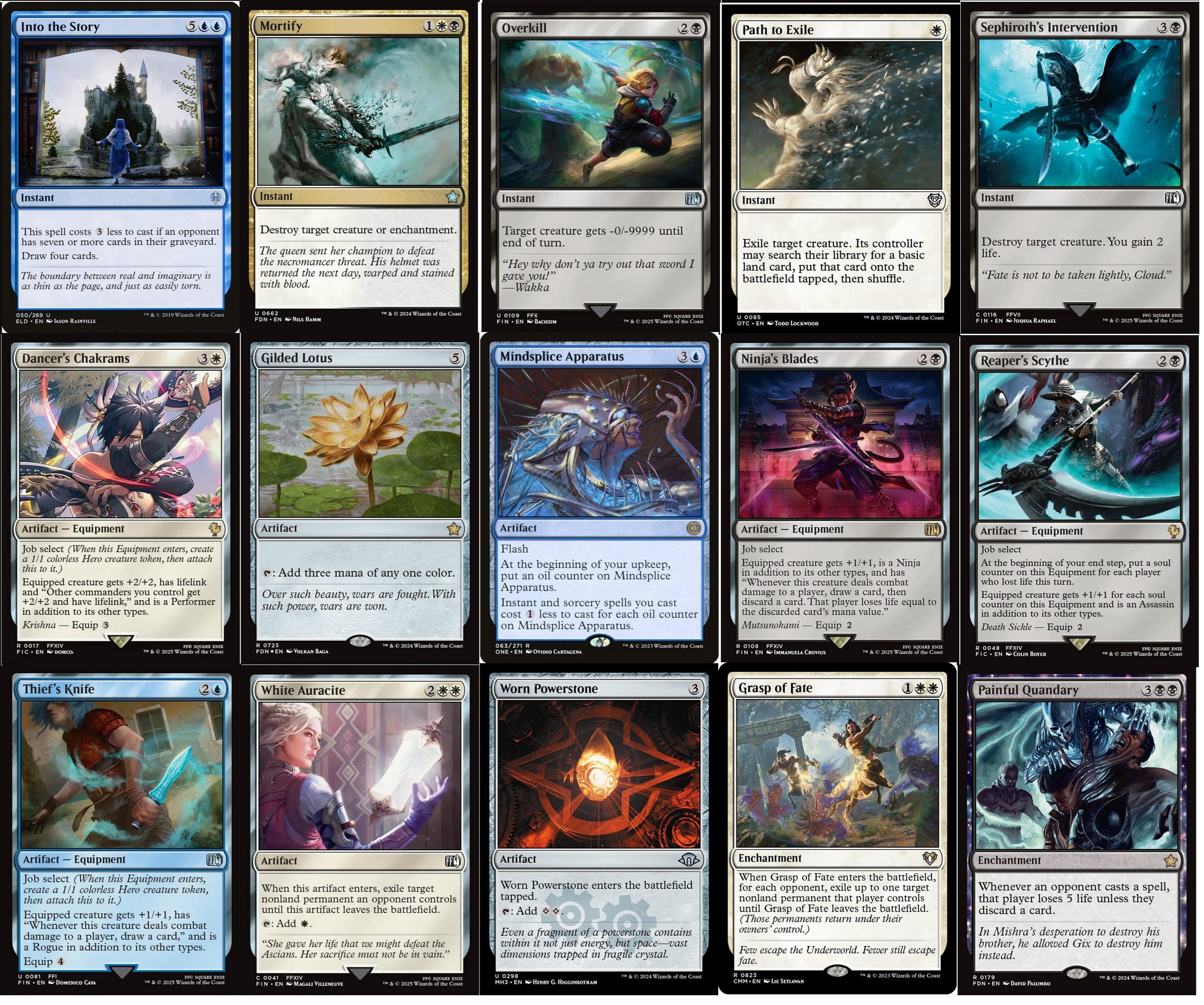 final fantasy duel deck mtg Amazon.com: Magic: The Gathering main image 0
