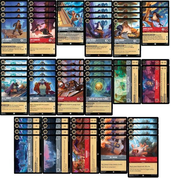 how many cards can you have in a lorcana deck Lorcana: Ursula's Return