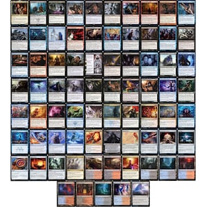 Baraja Elite Commander Curses - Grixis - Lynde - Muy fuerte - 100 cartas - MTG!!!