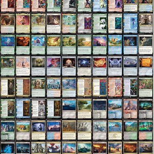 Final Fantasy Magic the Gathering Commander Deck - Summons Enchantments - EDH MTG!