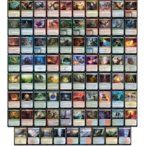 Mazzo di copie del comandante Miirym Dragon - Verde Blu Rosso - EDH - 100 carte - MTG NM/M!!