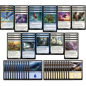 Baralho Elite Azorius Bird - Azul e Branco - Voador - Poderoso - 60 cartas - MTG NM/M!!