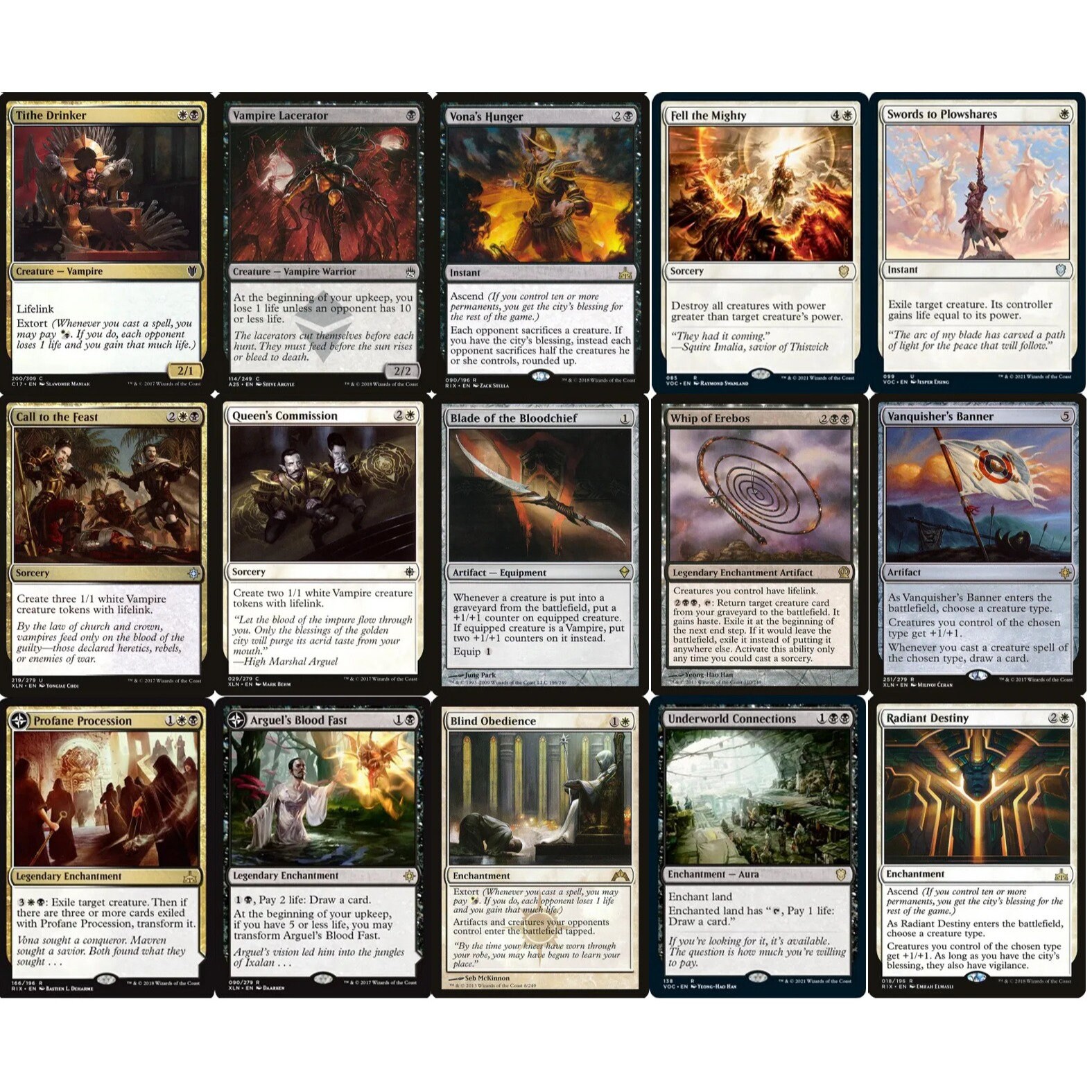 mtg vampire commander deck 2017 Mtg - Commander 2017 Deck