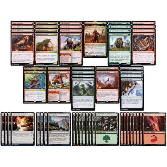 Elite Gruul Landfall Deck - Red Green - Very Powerful - 60 Card - MTG NM/M! - Etsy Elite Gruul Landfall Deck - Red Green - Very Powerful - 60 Card - MTG NM/M! - Etsy