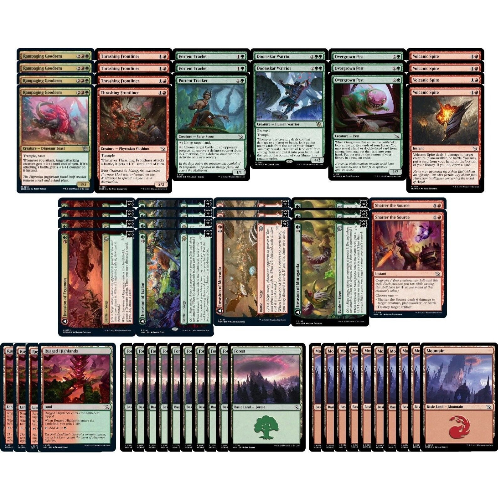 gruul card draw mtg Charm [Gatecrash]  Tacoma Games Gruul Card Draw Visual Deck