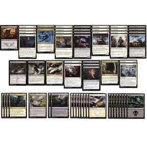Elite Black White Ally Deck - MTG Magic the Gathering - Ready to Play!!!