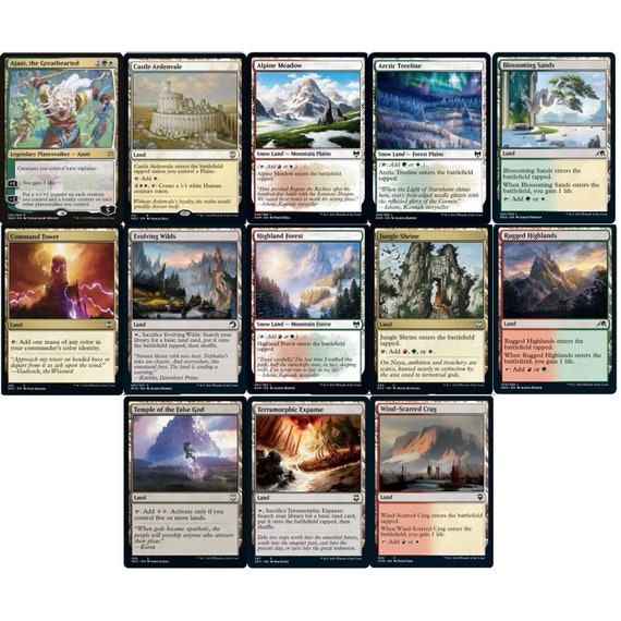 Commander Naya Jetmir Creature Deck - Red Green White - EDH -100 Card- MTG NM/M! - Etsy Commander Naya Jetmir Creature Deck - Red Green White - EDH -100 Card- MTG NM/M! - Etsy