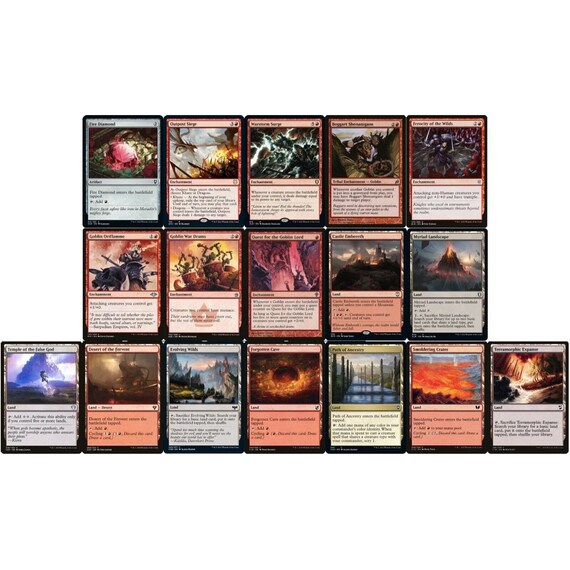 Buy ELITE Commander Goblin Deck - EDH - Krenko - 100 Card - MTG - Ready to  Play!!! Online in India - Etsy