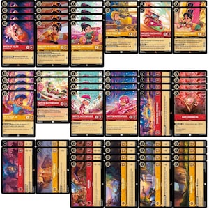 Detona Ralph Disney Lorcana Deck - Personalizado - Poderoso - 60 cartas!