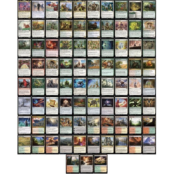 ELITE Commander Rabbit Deck - EDH - Naya - Baylen, the Haymaker -100 Card - MTG! - Etsy