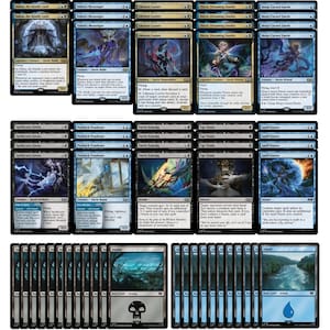 Elite Dimir Faerie Deck - Blue Black - Magic the Gathering - 60 Card MTG NM/M!!!