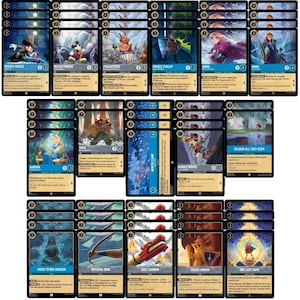 Disney Helden Deck - Disney Lorcana - Custom Gestaltet - Kraftvoll - 60 Karte!!!