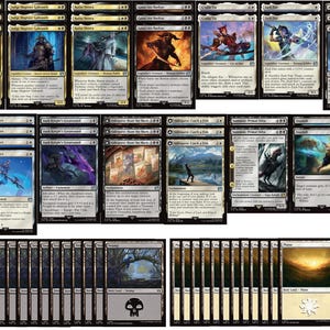 Final Fantasy Magic the Gathering Deck - Orzhov sacrifice/artifact - MTG 60 Card