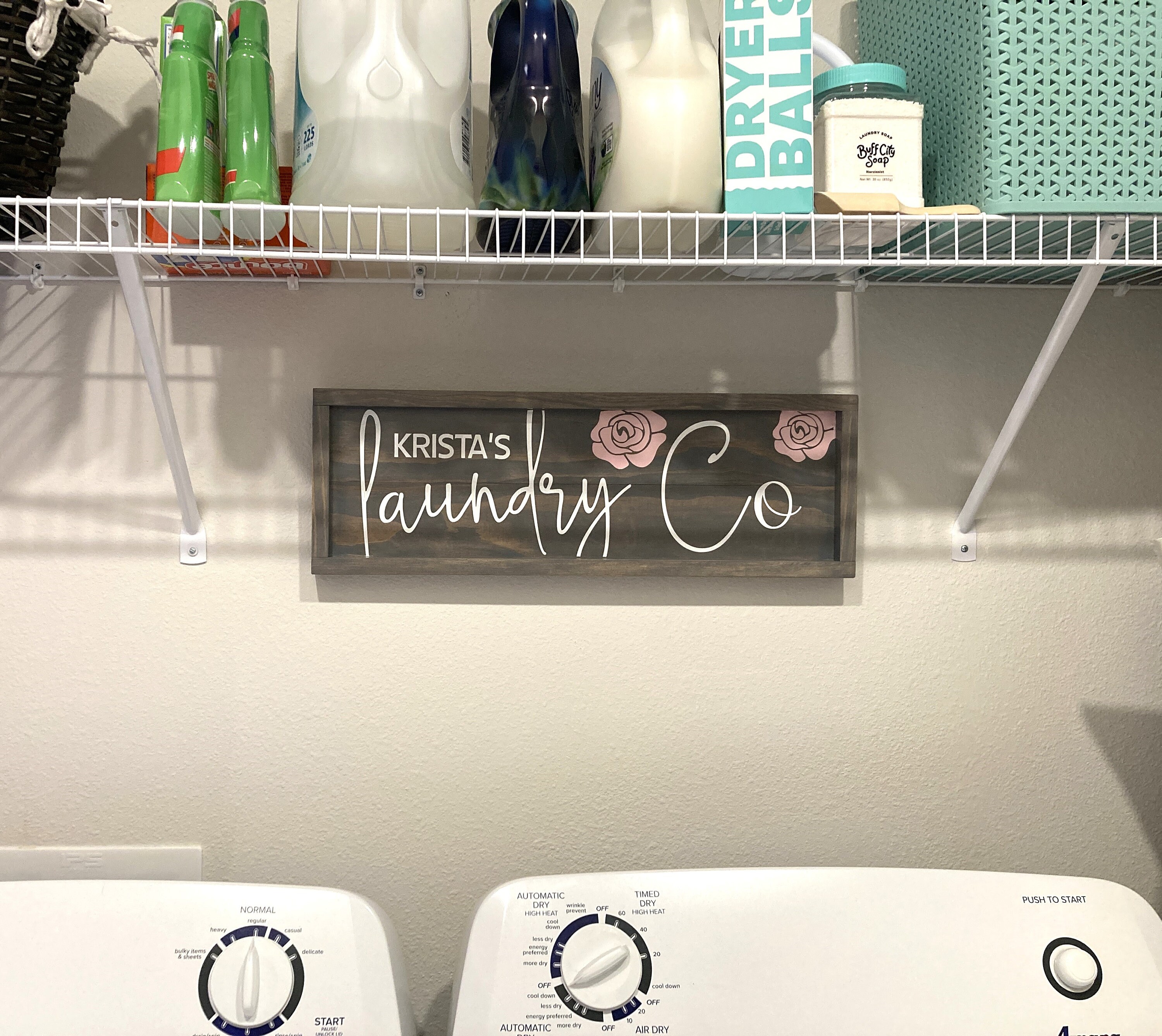 Laundry Room Sign, Laundry Sign, Wood Laundry Sign, Personalized ...