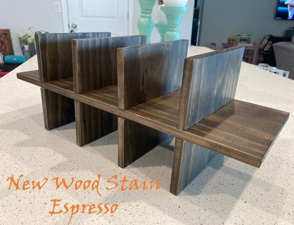 Solid Wood Wine Rack, Countertop Wine Rack, 6-10 Bottle Wine Rack, Wine ...