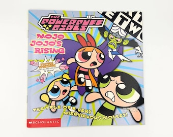 2000 The Powerpuff Girls Mojo Jojo's Rising Book