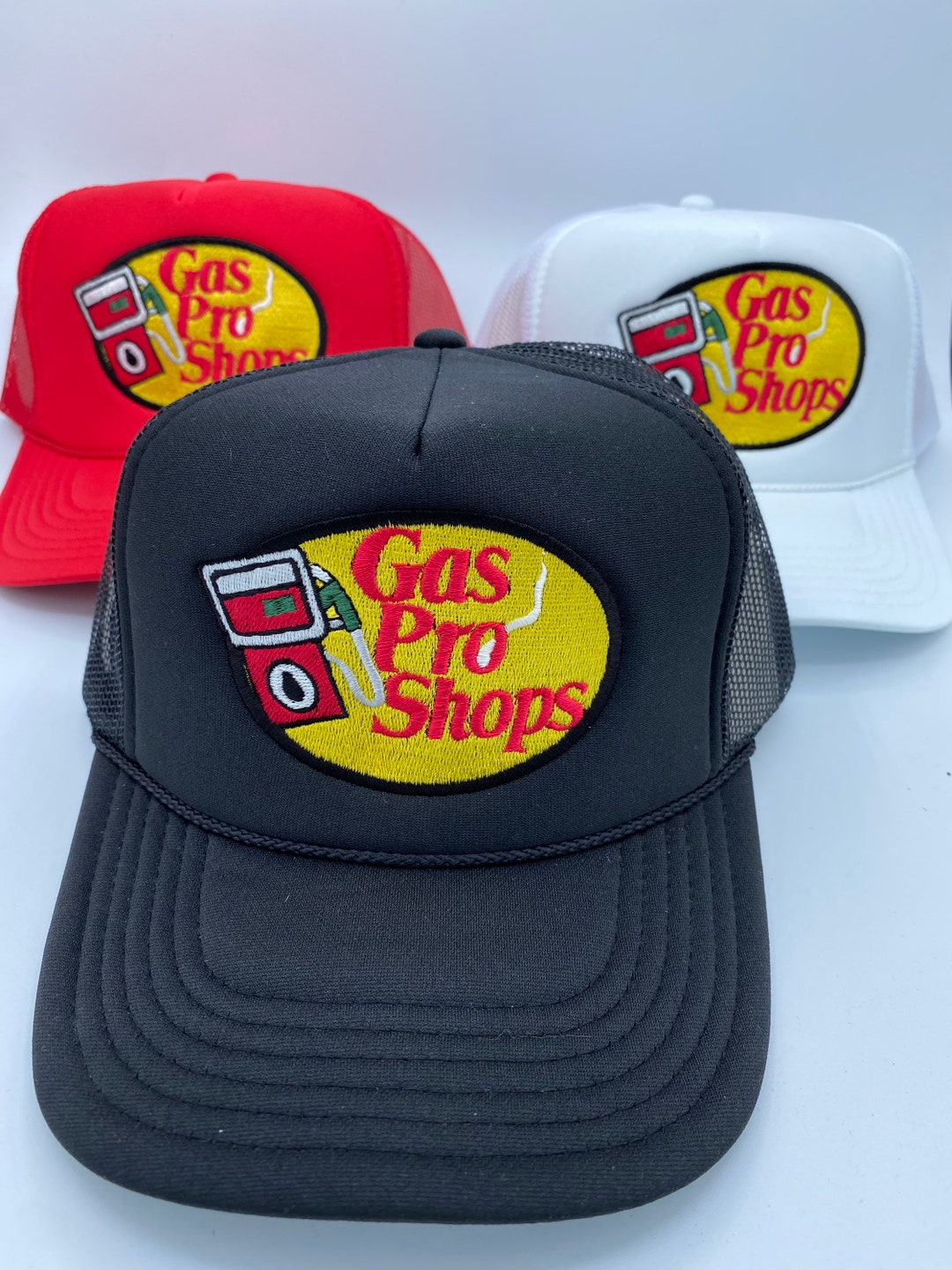 Gas Pro Shops Trucker Etsy