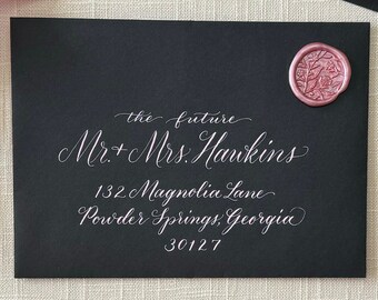 Wedding Envelope Calligraphy - Tess Style • Sample Listing - Do Not Buy!