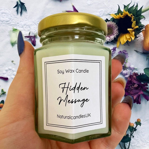 Personalised Candles Etsy UK