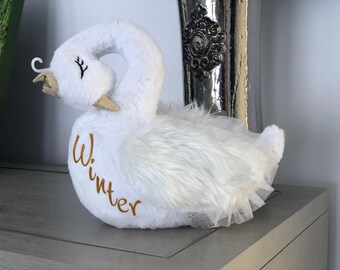 Home Decorations Kids Oeko Tex 100 Standards KyraHome Couch Novelty Pillow for Home Decor Swan Swan Stuffed Plush Animal Cushion for Kids Room Home Decorations Kids Oeko Tex 100 Standards KyraHome Couch Novelty Pillow for Home Decor Swan Swan Stuffed Plush Animal Cushion for Kids Room