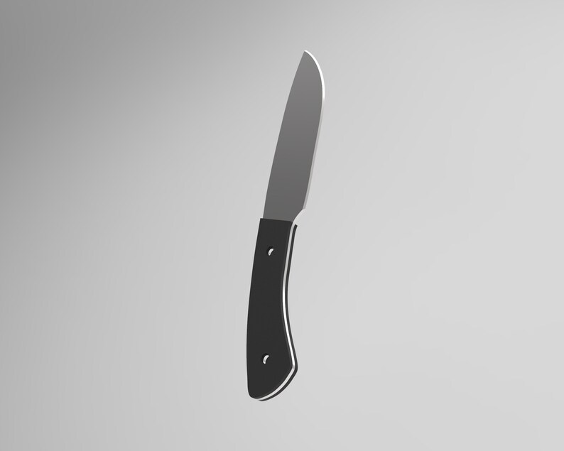 Hunting Knife DXF DVG File for Laser Waterjet and Plasma Etsy