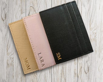 Personalized Card Holder, Monogram card holder, Custom card holder, Personalized Purse