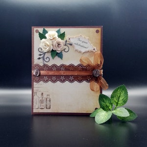 Biglietto di compleanno fatto a mano per lui, biglietto per uomo, biglietto per figlio, biglietto per fratello, biglietto per la festa del papà, biglietto in scatola decorata, buono regalo per soldi