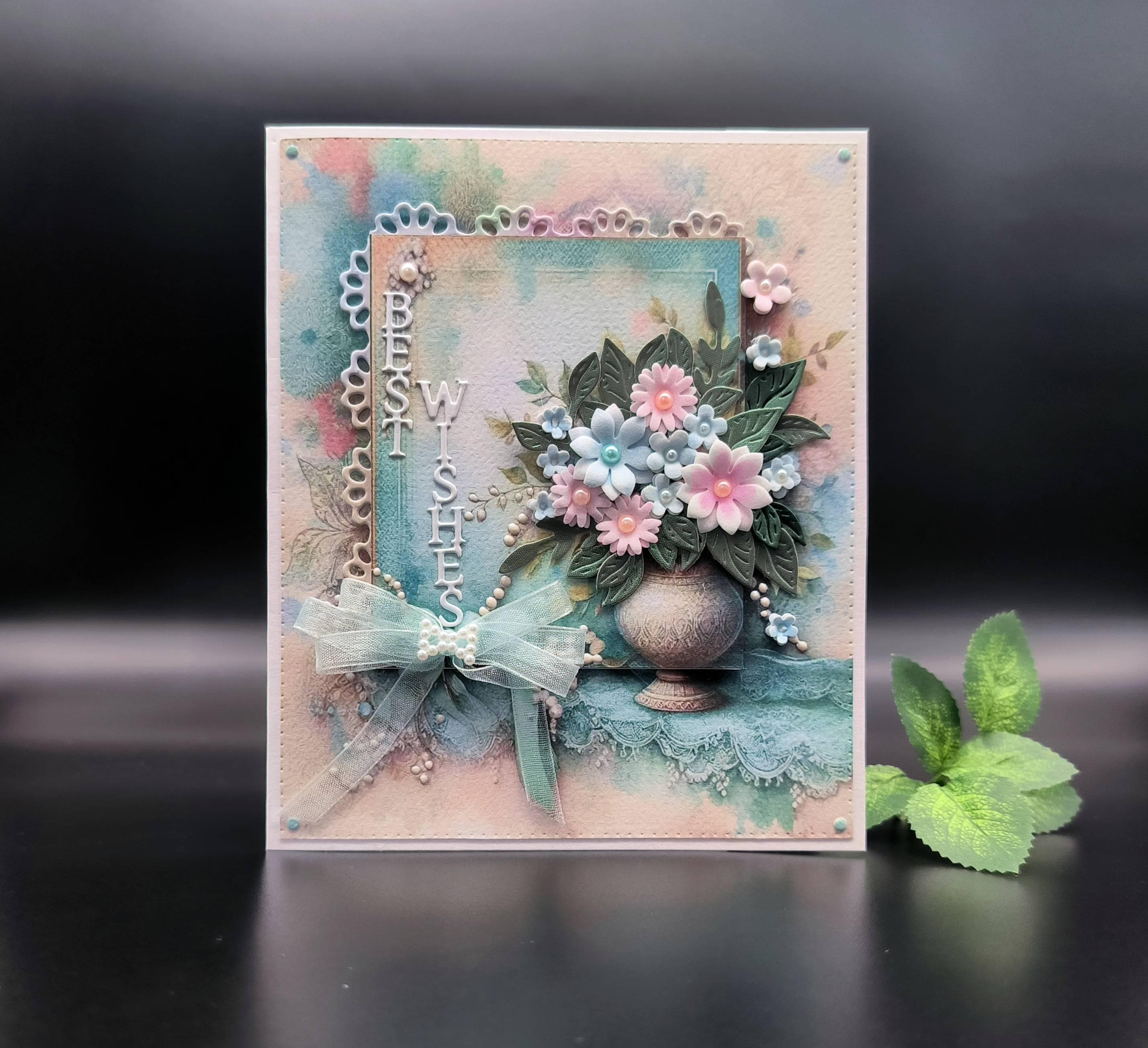 Handmade 3D Flower Birthday Card: Luxury Gift Box Card - Etsy